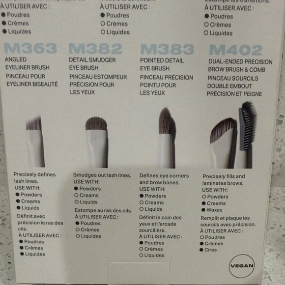 Morphe Eye Want It All Brush Set - White and Black - Picture 4 of 6